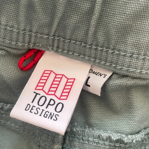 Topo Designs - Dirt Pants - Women's - Sage / Large - Picture 10 of 15
